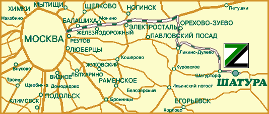план от Москвы